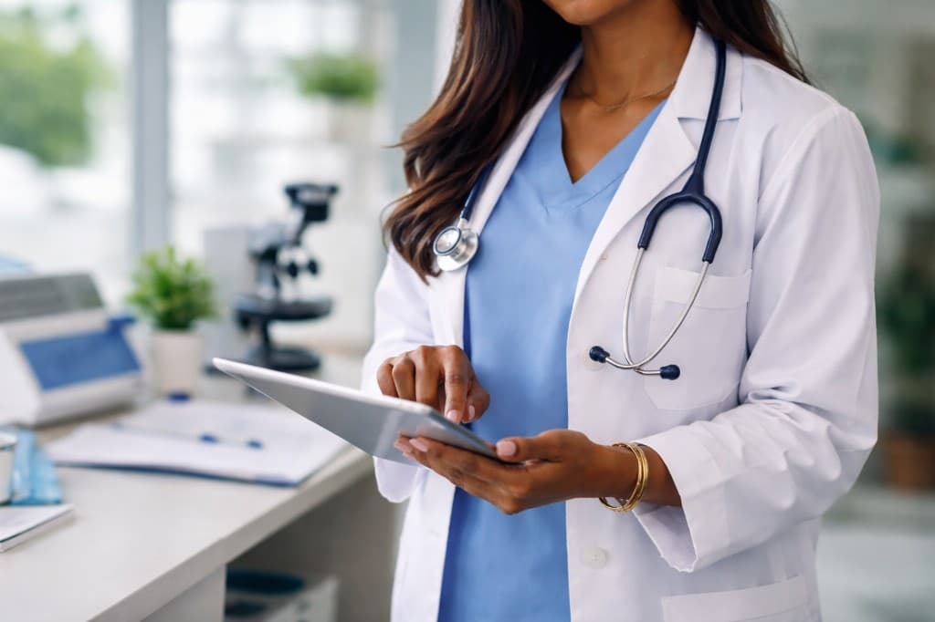 Healthcare professional at work - MoDocteur.com